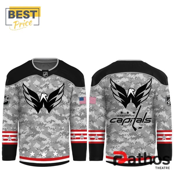 Washington Capitals 2024 Military Appreciation Hockey Jersey