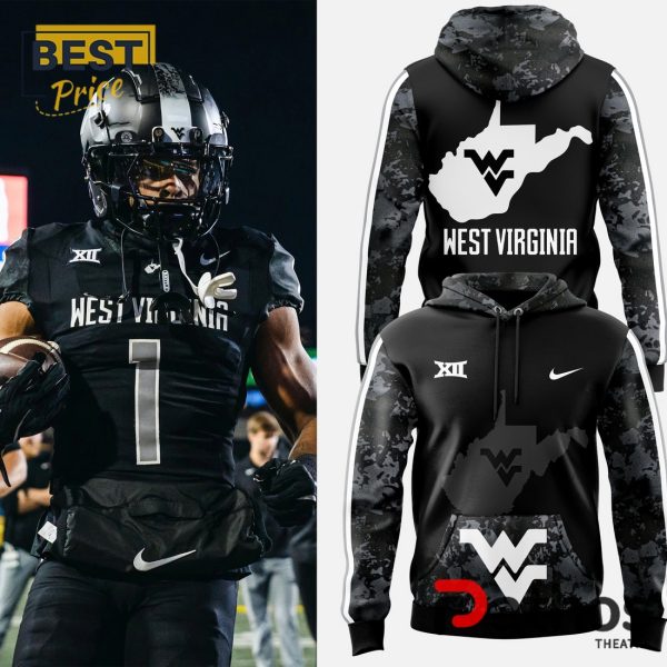 West Virginia Coal Rush Blackout Hoodie, Jogger, Cap