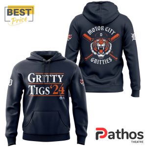 2024 Detroit Tigers Gritty Hoodie – Navy