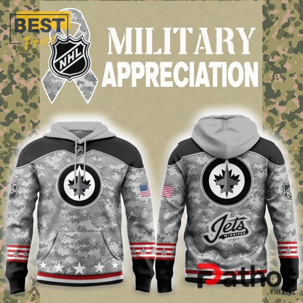 Winnipeg Jets 2024 Military Appreciation Hoodie, Jogger, Cap