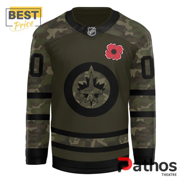 Winnipeg Jets x 2024 Military Appreciation Night Hockey Jersey