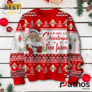 merry swiftmas tree farm 2024 christmas red ugly sweater 2 2IIqG