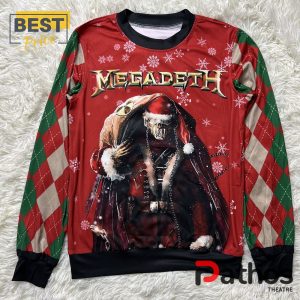 Megadeth 2024 Christmas Ugly Knitted Sweater