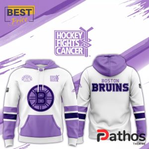 Boston Bruins Hockey Fights Cancer Hoodie