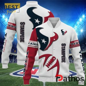 NFL Houston Texans Team Baseball Jacket