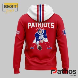 new england patriots nike throwback red hoodie 3 x45zF