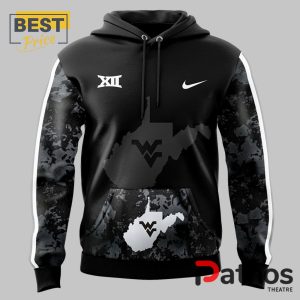 west virginia mens coal rush blackout hoodie jogger cap 2 4V6xH