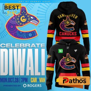 Vancouver Canucks Diwali Night Hoodie