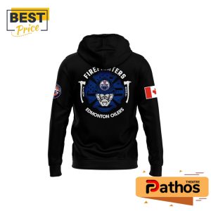 edmonton oilers x 2025 firefighter appreciation night hoodie cap 5 Ed3UW