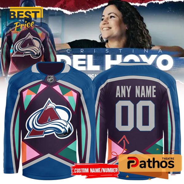 2024 Colorado Avalanche Hispanic Heritage Month Hockey Jersey
