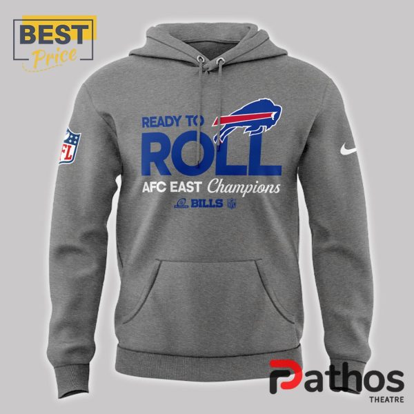 2024 East Division Champions Buffalo Bills Grey Hoodie