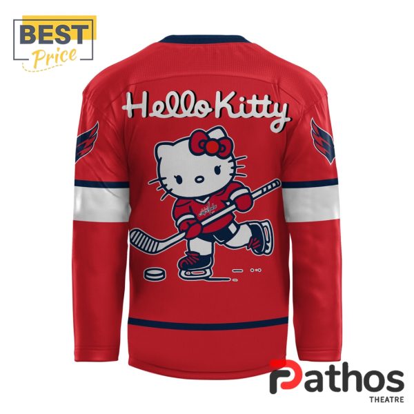 2024 Washington Capitals X Hello Kitty Hockey Jersey