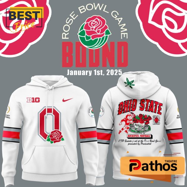 2025 Ohio State Buckeyes Rose Bowl Game Hoodie