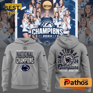 Penn State Volleyball 2024 National Champions Hoodie, Cap