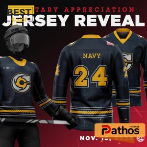 Cincinnati Cyclones x Military Appreciation Night Hockey Jersey