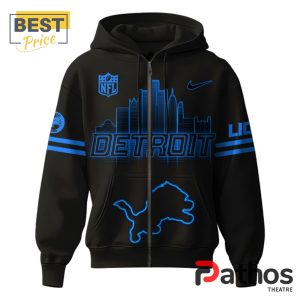 detroit lions back in black nfl hoodie 3 HkUsq