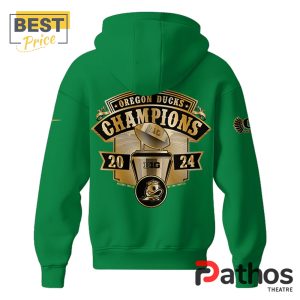 oregon ducks big ten champions green hoodie jogger cap 3 Xzz6u