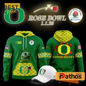 oregon ducks x 2025 rose bowl game special hoodie cap 1 0bq7h