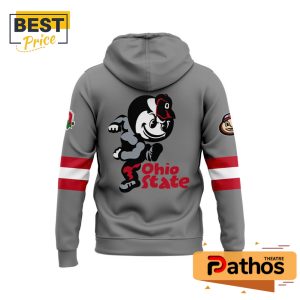 mens ohio state buckeyes nike grey game hoodie 3 0yIzt