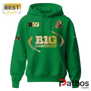 Oregon Ducks Big Ten Champions Green Hoodie