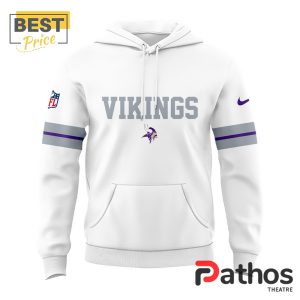 new white out uniform minnesota vikings hoodie 2 9kTRu