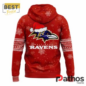 baltimore ravens 2024 merry christmas pullover hoodie 3 FJsY5