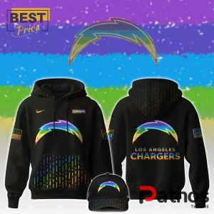 Los Angeles Chargers Happy Pride Month 2024 Hoodie, Jogger, Cap