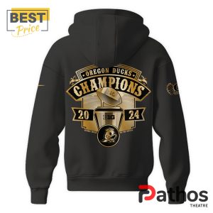 oregon ducks big ten champions black hoodie jogger cap 3 qLyMm