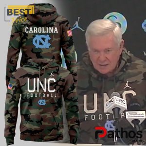 2024 Military Appreciation North Carolina Football Hoodie