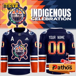 Edmonton Oilers x Indigenous Celebration Hockey Jersey