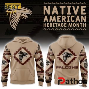 atlanta falcons nfl america native hoodie jogger cap 1 lBV9E