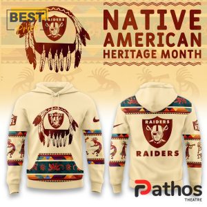 Las Vegas Raiders NFL America Native Hoodie, Jogger, Cap, Jogger, Cap