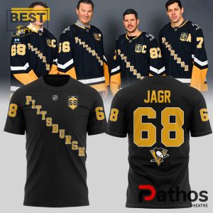 Pittsburgh Penguins Forever JAGR 68 T-Shirt, Jogger, Cap