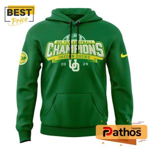 oregon ducks 2024 big ten football green hoodie 2 vWG1U