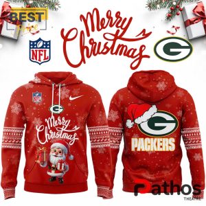 Green Bay Packers 2024 Merry Christmas Pullover Hoodie