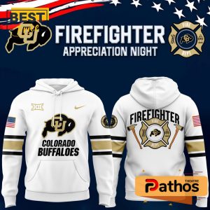 Colorado Buffaloes x Firefighter Appreciation Night Hoodie, Cap