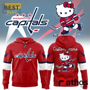 Washington Capitals x Hello Kitty Hoodie, Jogger, Cap