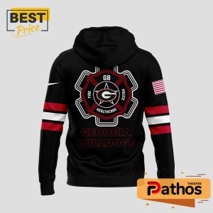 georgia bulldogs football firefighter appreciation night hoodie cap 3 jdcEx