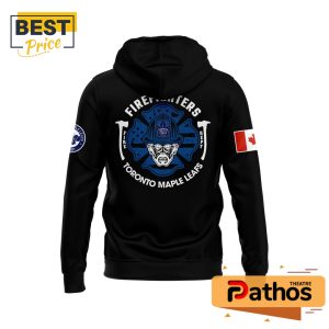 toronto maple leafs x 2025 firefighter appreciation night hoodie cap 5 4Z8Vu