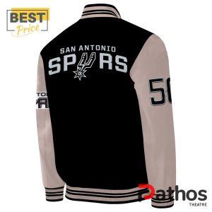 san antonio spurs david robinson 50 baseball jacket 3 qBnht