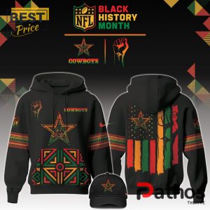 Dallas Cowboys Black History Month 2024 Hoodie, Jogger, Cap