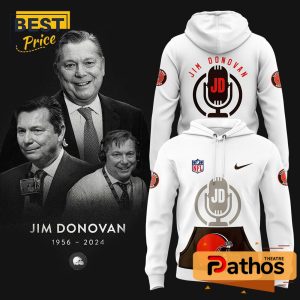 Cleveland Browns Jim Donovan Voice Hoodie, Jogger, Cap