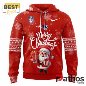 new england patriots 2024 merry christmas pullover hoodie 2 3RZuJ