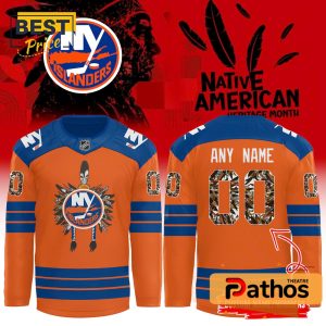 new york islanders x native american heritage month hockey jersey 1 S00KN