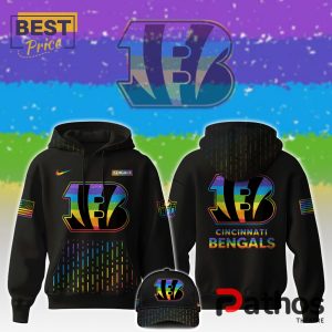 Cincinnati Bengals Happy Pride Month 2024 Hoodie, Jogger, Cap