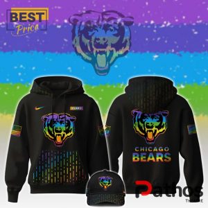 Chicago Bears Happy Pride Month 2024 Hoodie, Jogger, Cap