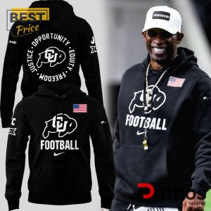 Colorado Buffaloes New Coach Prime Black Hoodie