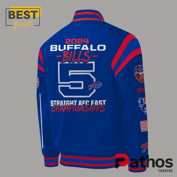 AFC East Division Champions Buffalo Bills Baseball Jacket