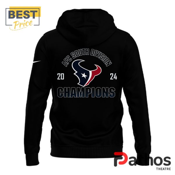 AFC South Division Champions Houston Texans Black Hoodie