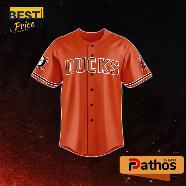 Anaheim Ducks x 2024 Angels Day Limited Baseball Jersey